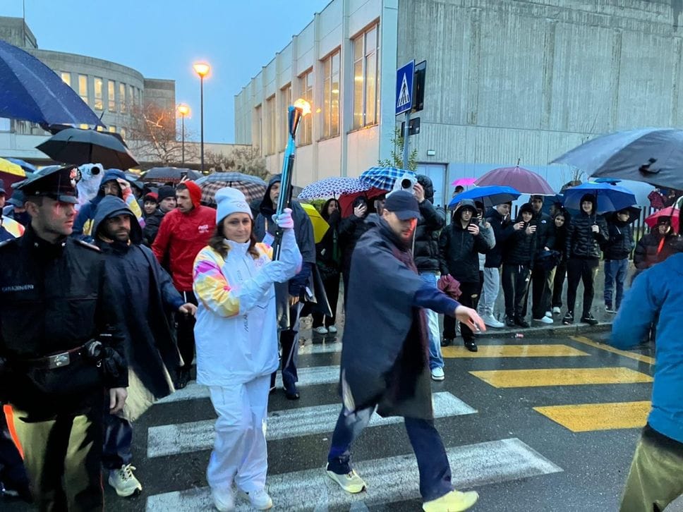 Miriam Cresta prima tedofora