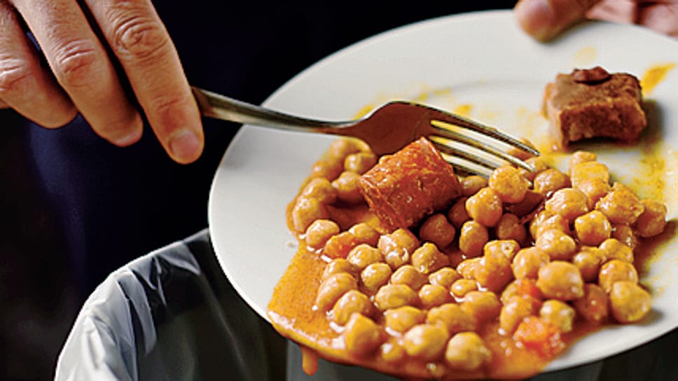 Il 10% di cibo in meno finisce nella spazzatura rispetto allo scorso anno