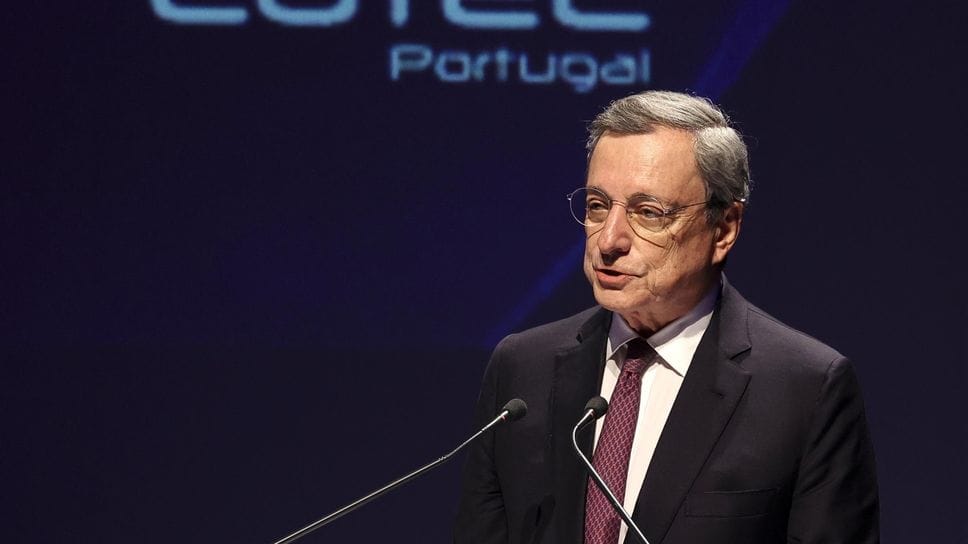 Mario Draghi è autore del Rapporto sul futuro della competitività europea