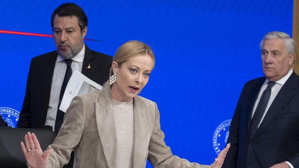 La premier Giorgia Meloni