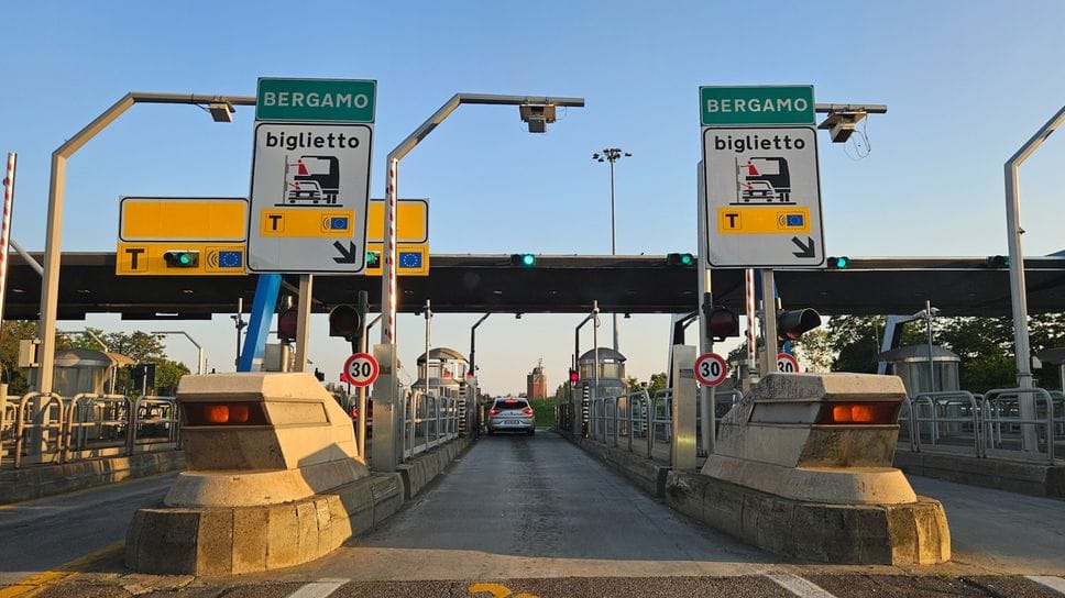 Il casello di Bergamo