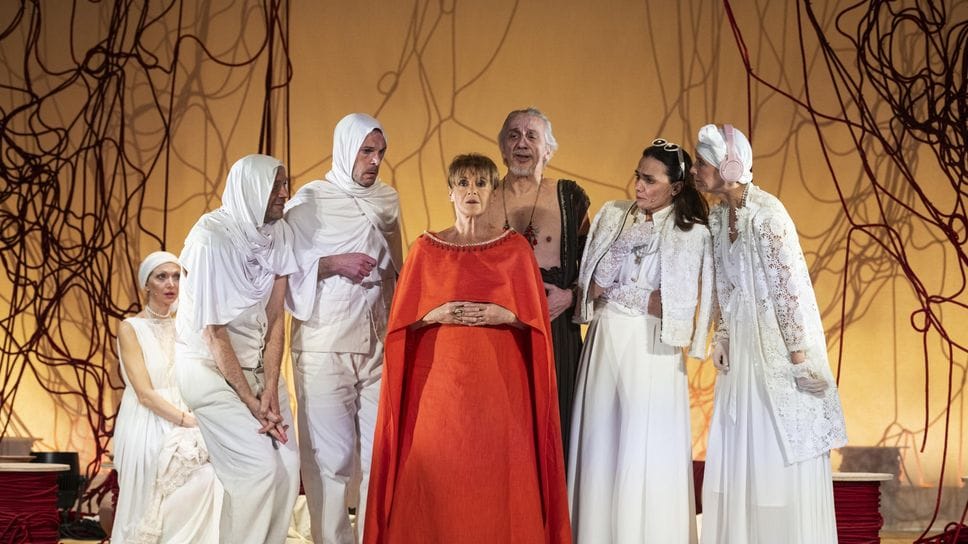 Lella Costa a Bergamo con la Lisistrata