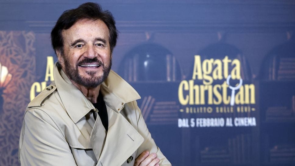 Christian De Sica alla presentazione del film «Delirio delle nevi»