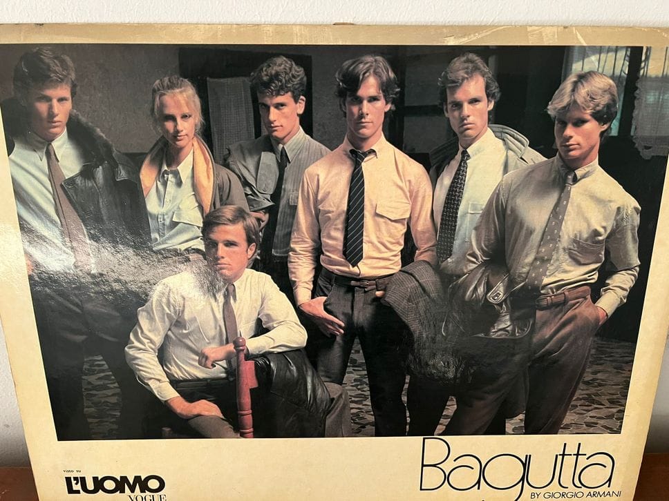 Un dettaglio di una foto di David Balley pubblicata su L’Uomo Vogue