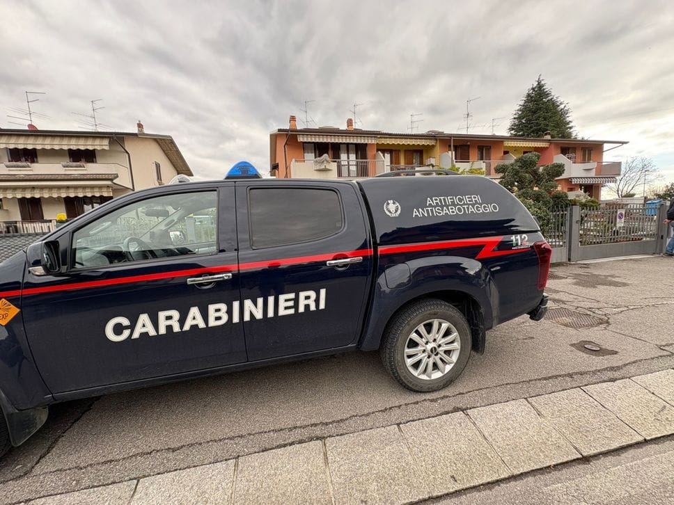 Artificieri in azione a Ranica