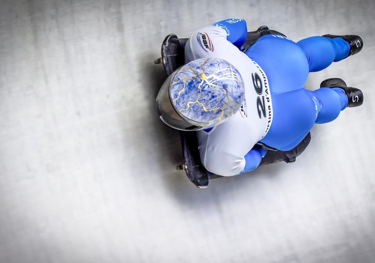 Alessandra in azione a Cortina