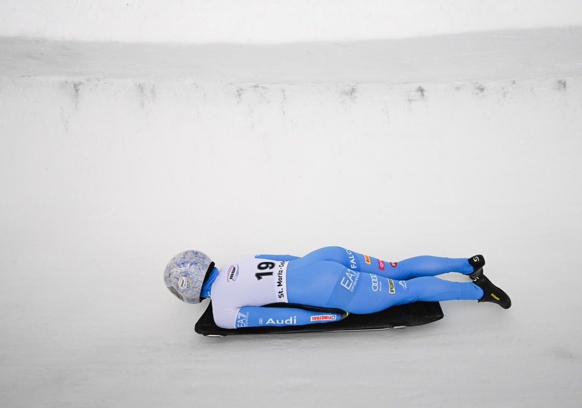 Alessandra in gara a S. Moritz