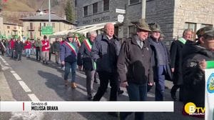 Alta valle Brembana, Cusio-Averara-Santa Brigida, il ricordo di Nikolajevka