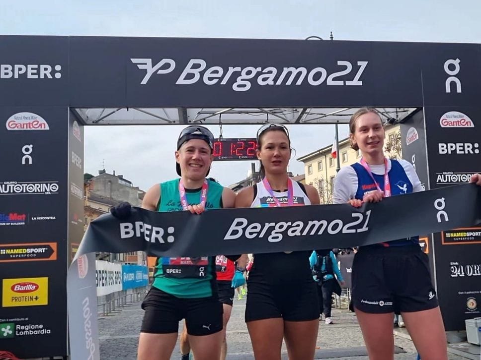 Mezza, il podio femminile