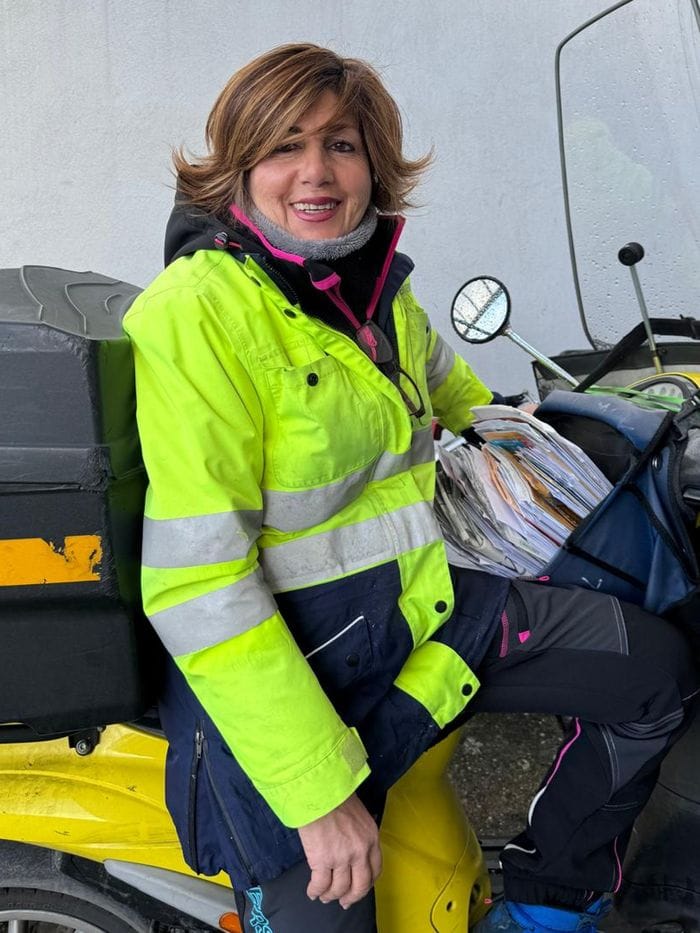 Melissa, postina di Bergamo