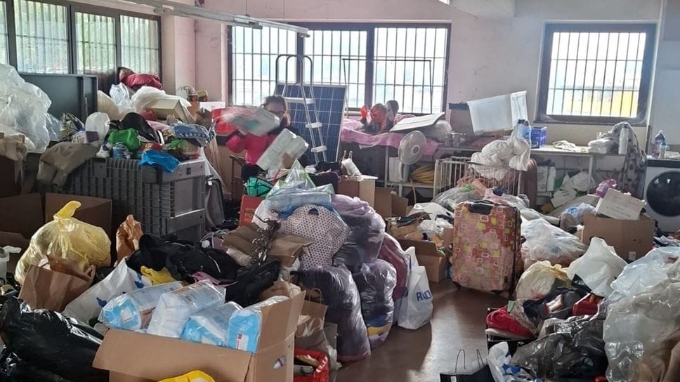 Il materiale raccolto sarà consegnato nel corso della visita alla missione della Diocesi