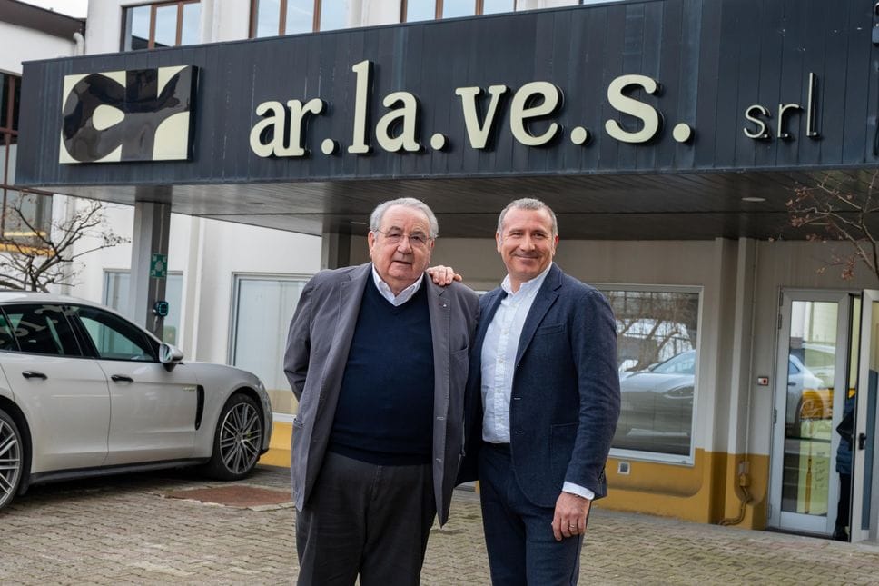 Osiris Donghi e il figlio Luca di Arlaves