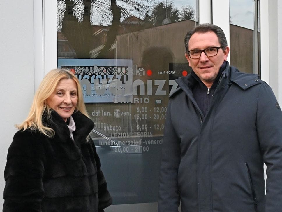 Oriana Bonifacio e il figlio Mirko Invernizzi