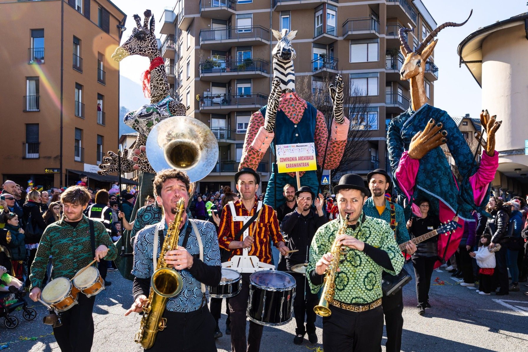 La compagnia francese «Archibald Caramantran»