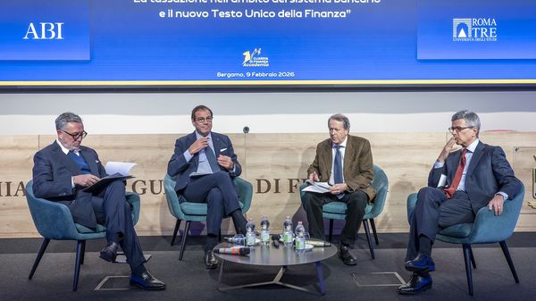 Da sinistra: Marco Elio Rottigni, Maurizio Leo, Fabio Tamburini e Andrea Zoppini