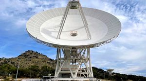La stazione Dsn di Madrid in Spagna ha un diametro di 34 metri