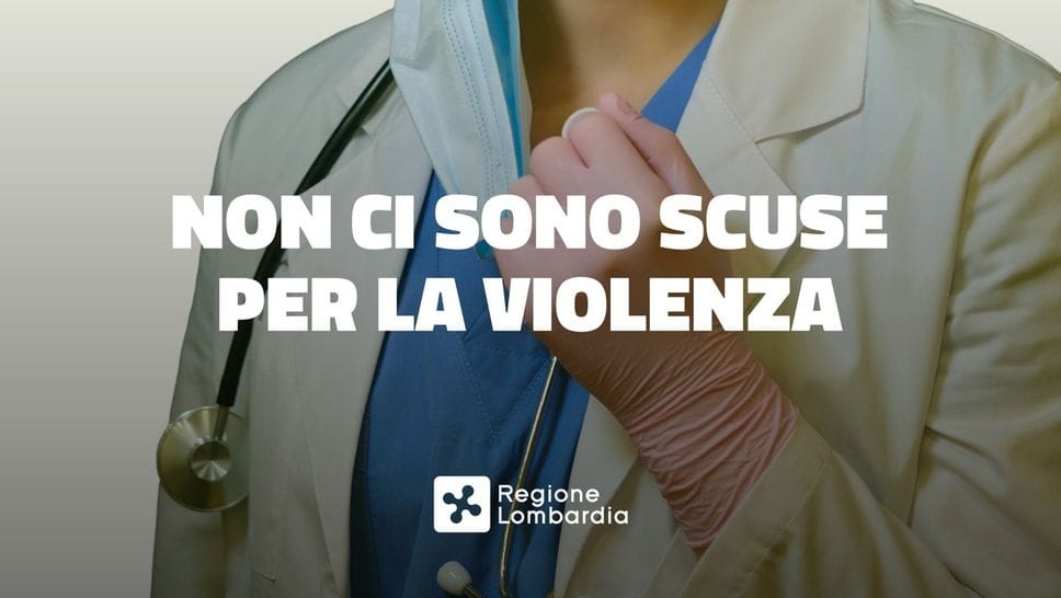 La campagna di Regione Lombardia contro le aggressioni