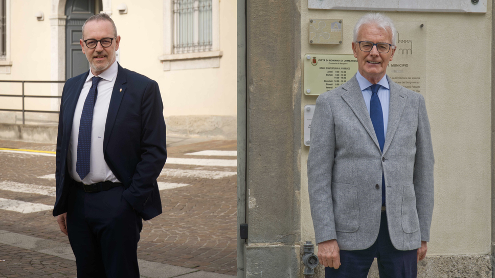 Da sinistra Pasquale Gandolfi e Gianfranco Gafforelli