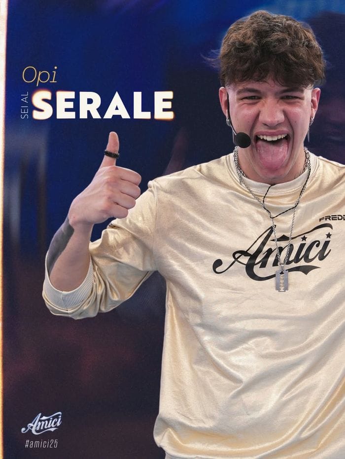 Opi, alias Simone Opini, 24 anni di Bonate Sopra