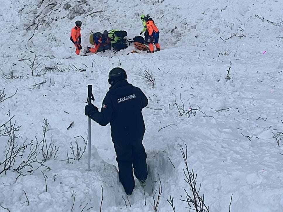 Intervenuti anche i carabinieri