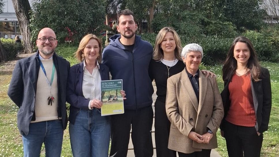 Da sinistra  Nicola Taiocchi, Oriana Ruzzini, Yuri Ambrosioni, Marcella Messina, Francesca Morganti, Inaiha Benincà