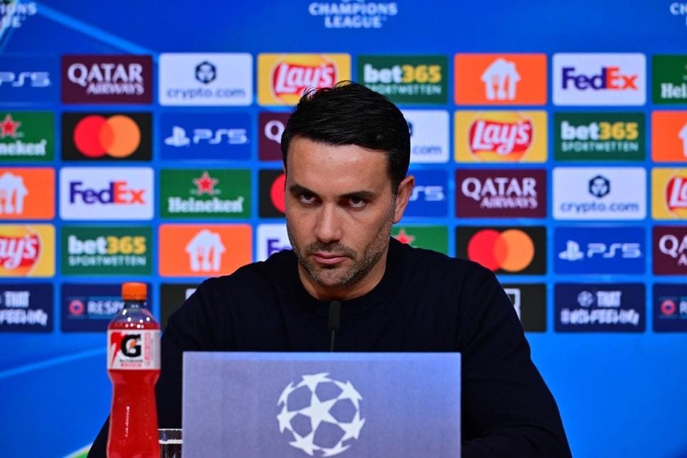 Palladino in conferenza stampa