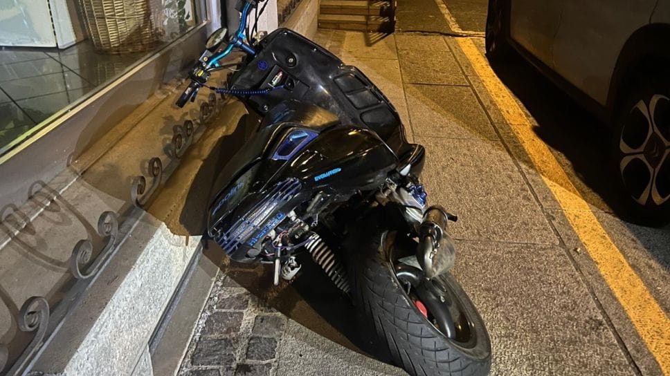 Il motorino rubato