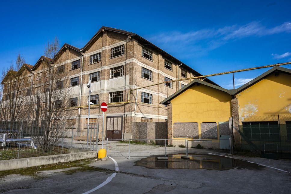 I capannoni dell’ex fabbrica saranno presto riqualificati