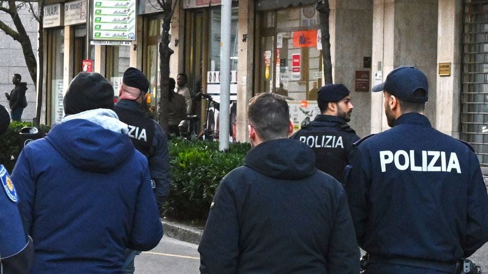 I controlli  in via Paglia