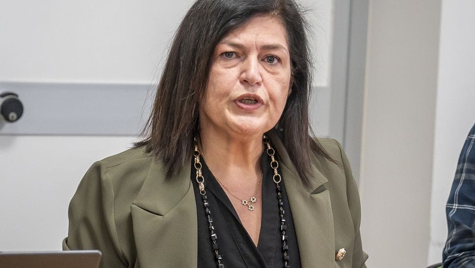 La sindaca dimissionaria di Montello, Elvira Borali