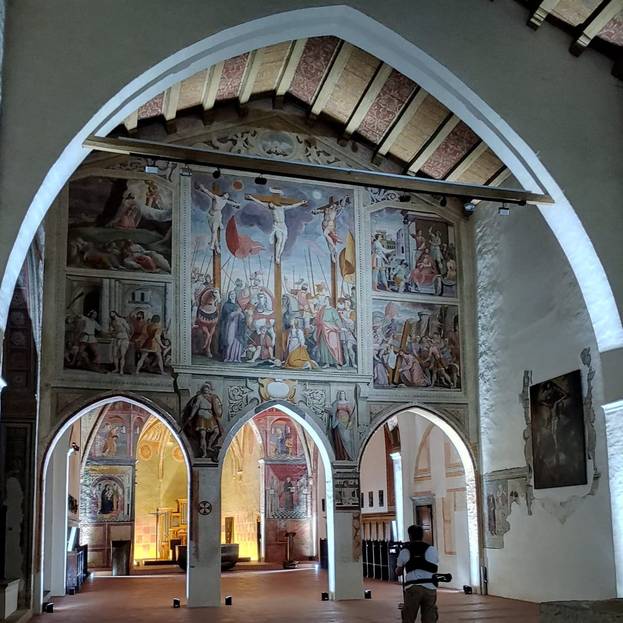 L’interno della Chiesa