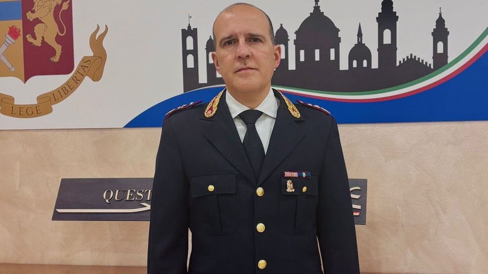 Marco Cadeddu, nominato nuovo capo di Gabinetto della questura di Bergamo