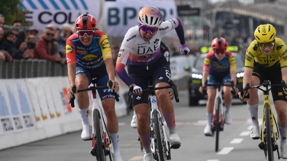 Persico conquista il Giro dell’Appennino. La 28enne di Cene s’impone in volata