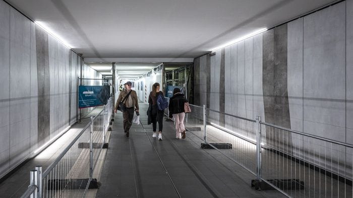 Stazione di Bergamo, si allarga il sottopasso. «Restyling attento alla sicurezza»