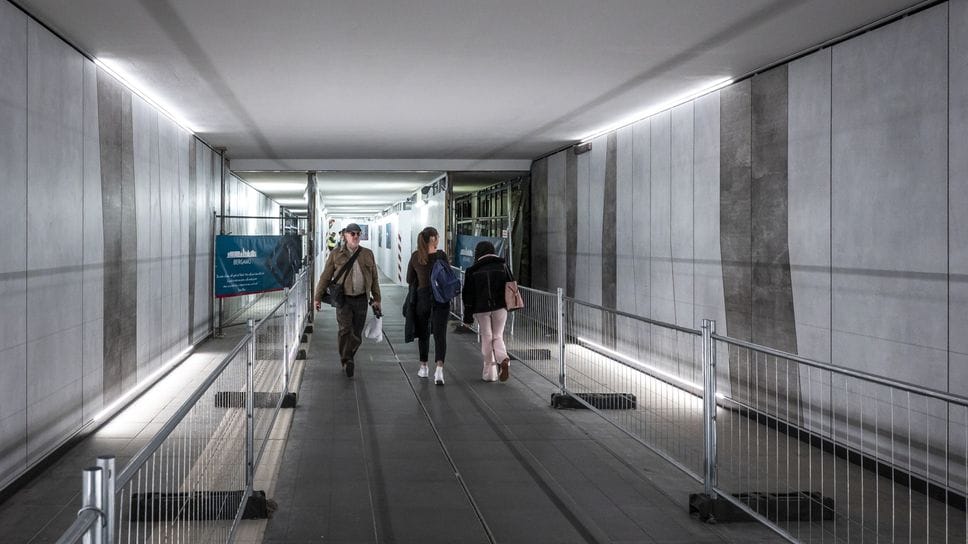 Stazione di Bergamo, si allarga il sottopasso. «Restyling attento alla sicurezza»