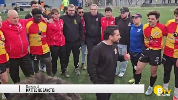 Rugby, si ferma la striscia vincente di Bergamo