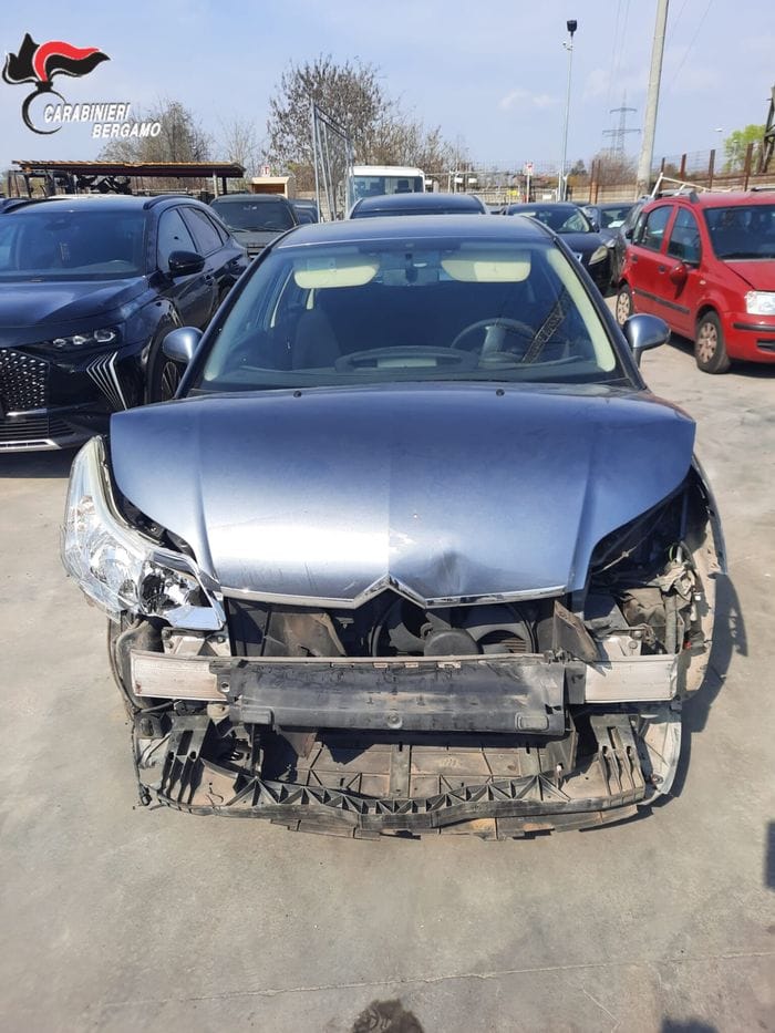 Verdellino, fuga su un’auto rubata: arrestato 26enne dopo un inseguimento