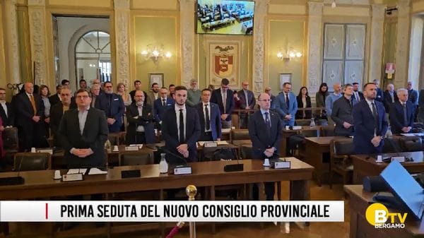 Via Tasso, prima seduta del nuovo Consiglio provinciale