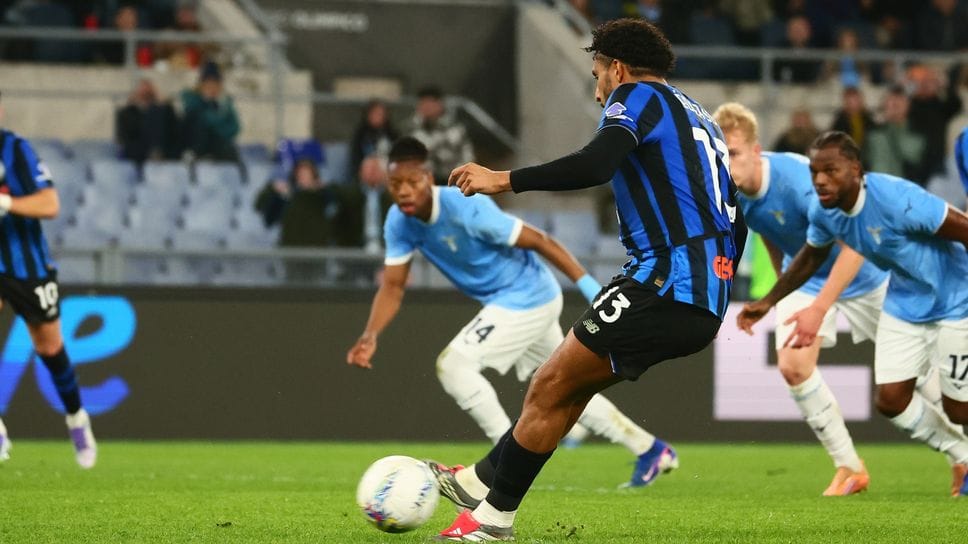 Il rigore trasformato da Ederson sul campo della Lazio nella sfida di campionato vinta 2-0 dai nerazzurri. In Coppa Italia il brasiliano a Roma non ci sarà