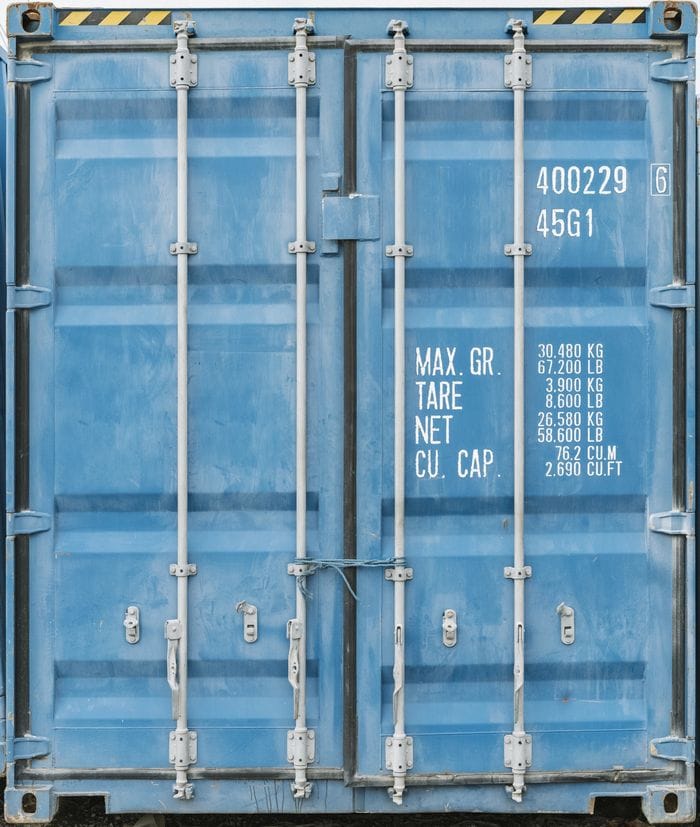 Il primo container standardizzato è stato prodotto nel 1956