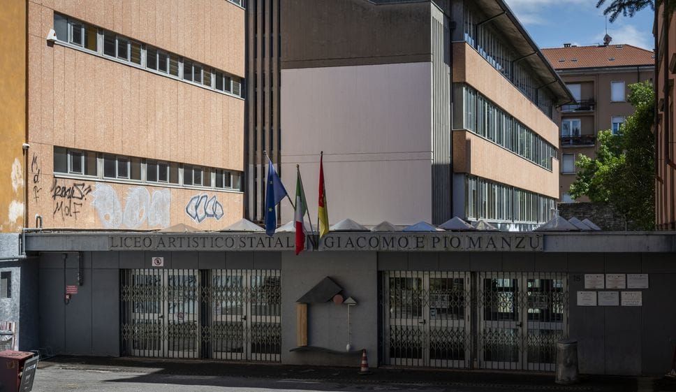 Il liceo Artistico Manzù