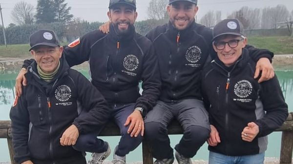 La formazione della Calventianum che ha vinto la prima serie