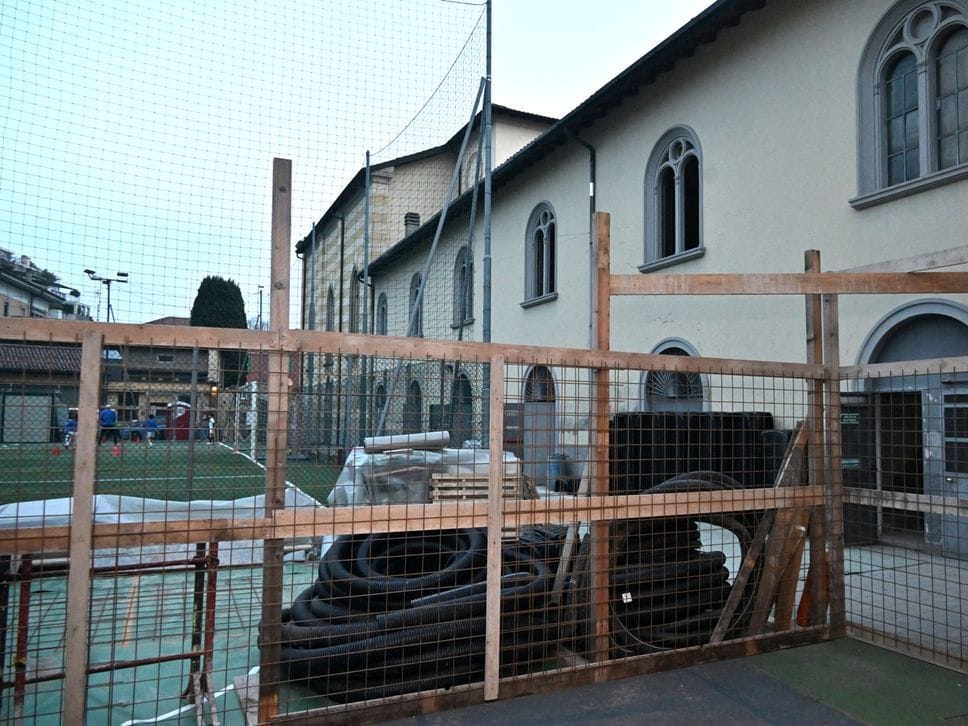 I lavori in oratorio