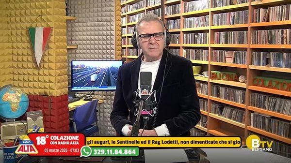 COLAZIONE CON RADIO ALTA