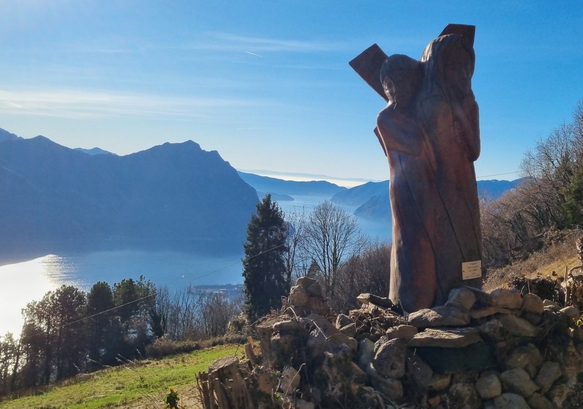 Una stazione della via Crucis degli artisti (Ceratello)