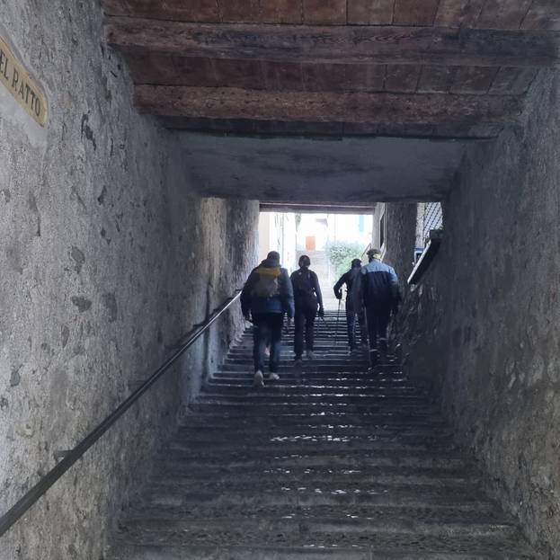 A zonzo per il centro storico di Lovere