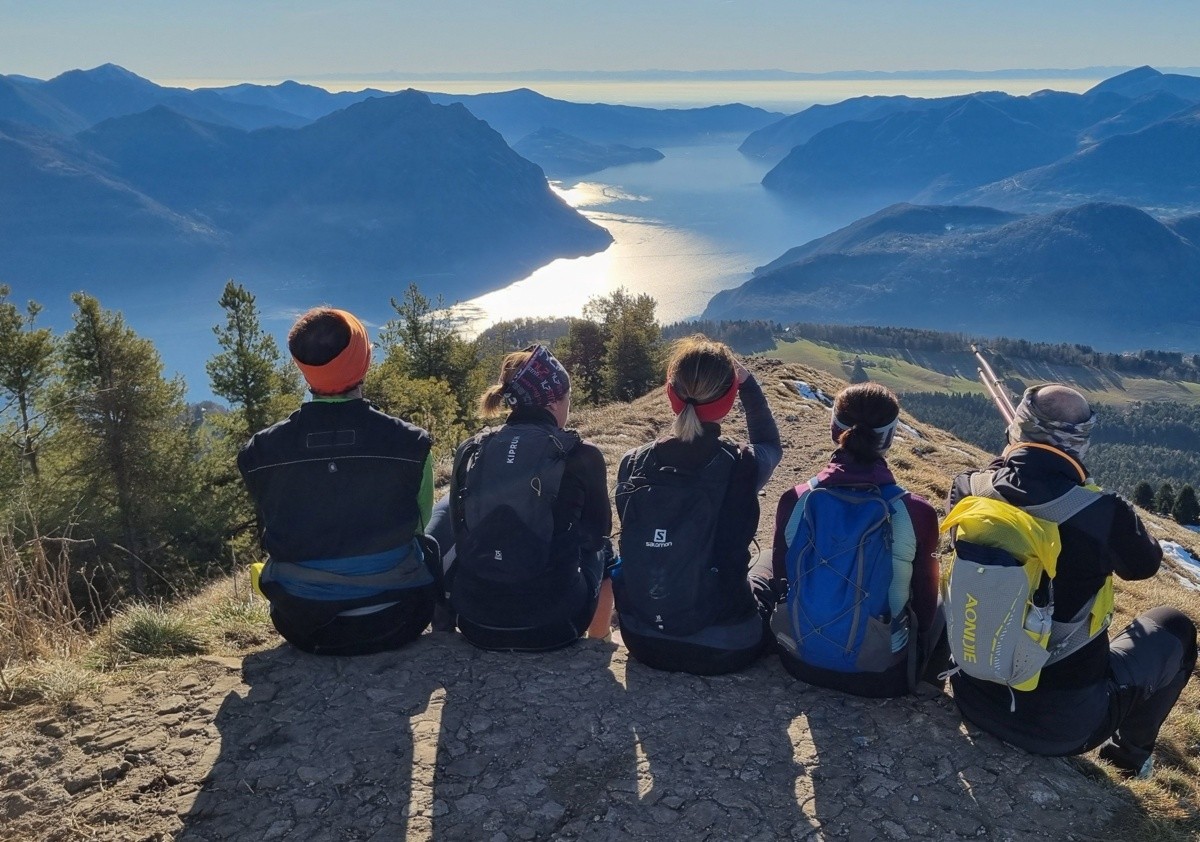 In contemplazione dal Monte Colombina