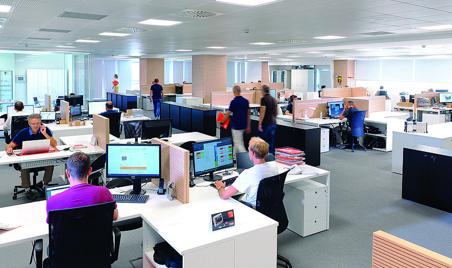 Una delle chiavi del successo dell’azienda  è l’attenzione all’ambiente di lavoro, che deve essere sicuro e accogliente per   i collaboratori.