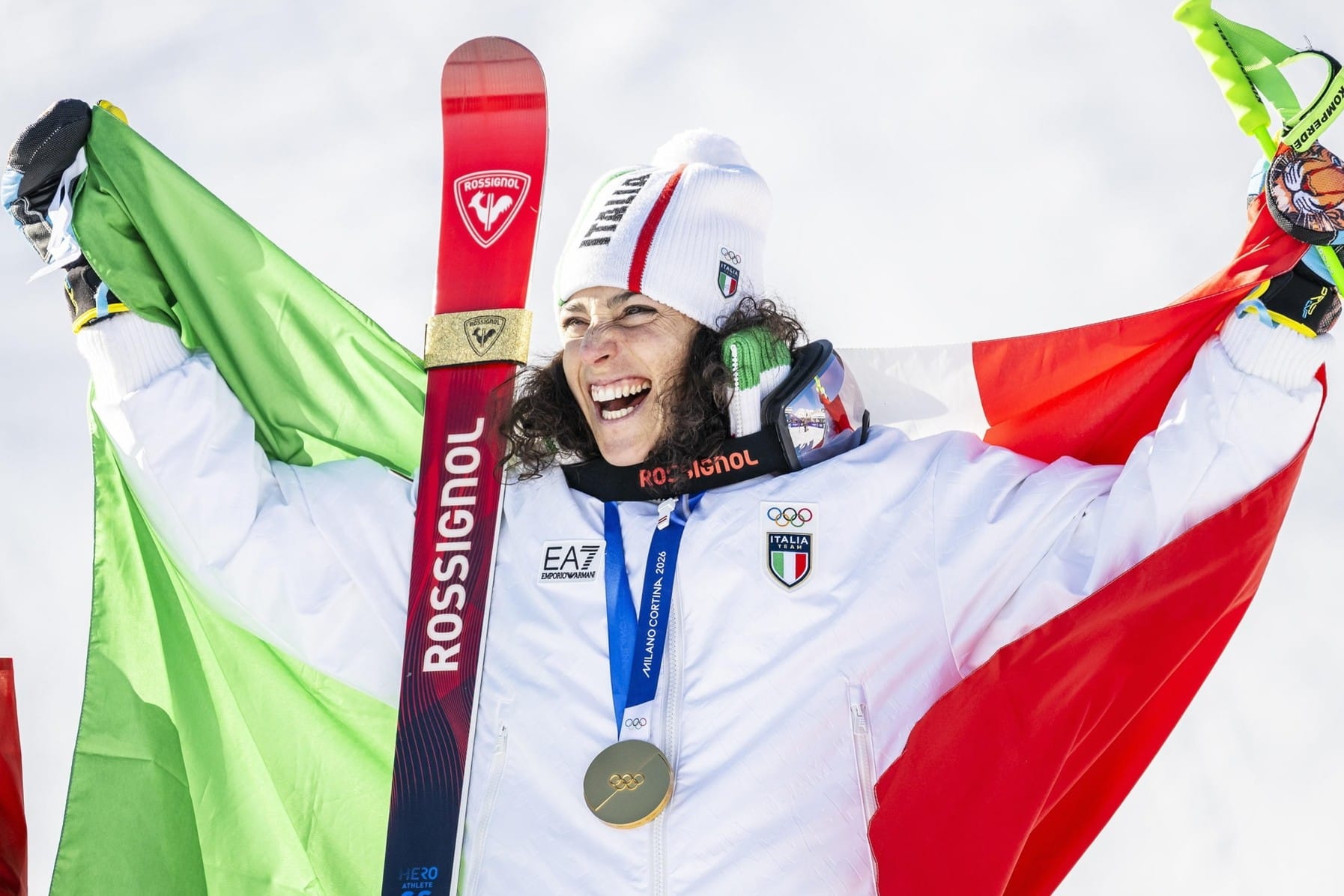 Il trionfo di Federica Brignone a Milano Cortina