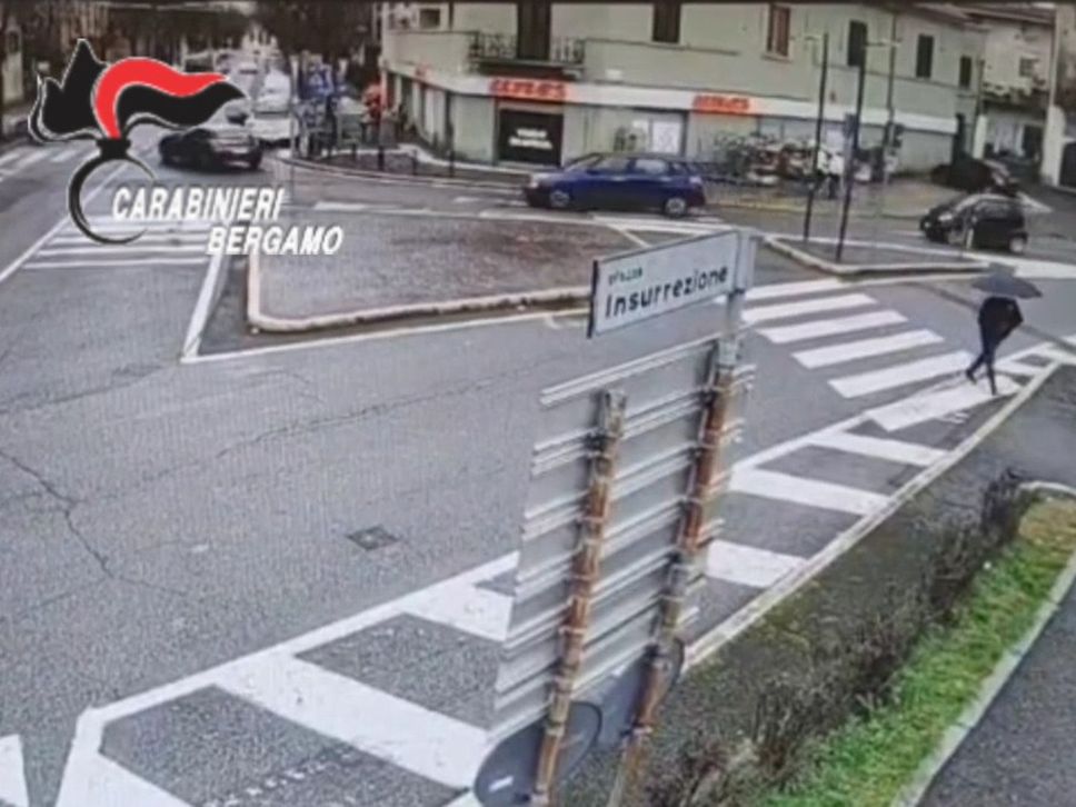 Lo spostamento del 25enne verso la stazione di Romano